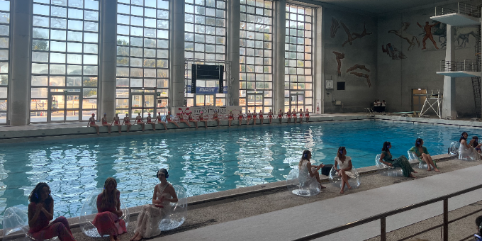 Alla Piscina Dei Mosaici Sfila La Moda Mare 2025 Di Flavia Padovan